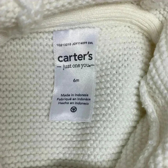 Carters Just One You Sweater Size 6M - Picture 8 of 8